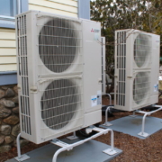 Photo of HVAC equipment installed at The West Lane Inn